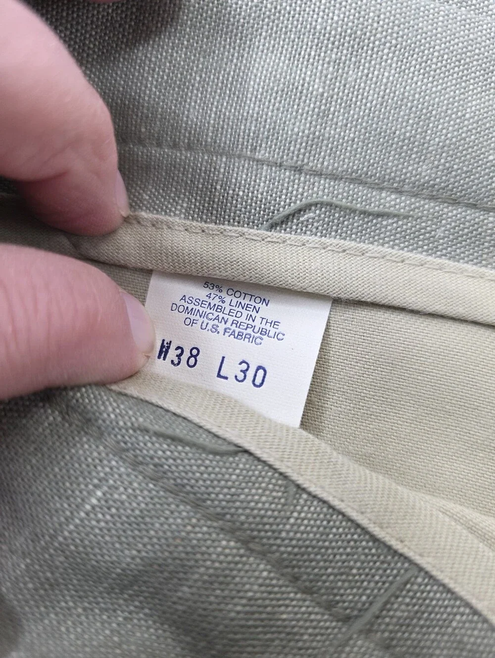 Dockers Khakis Men's Classic Pleated Dress Pants Green Size 38x30 CU-3730
